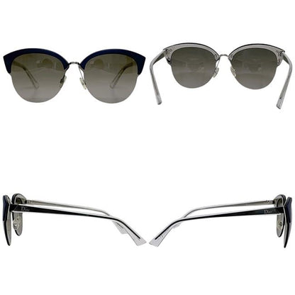 Christian Dior Sunglasses In Black Gradient Navy Clear