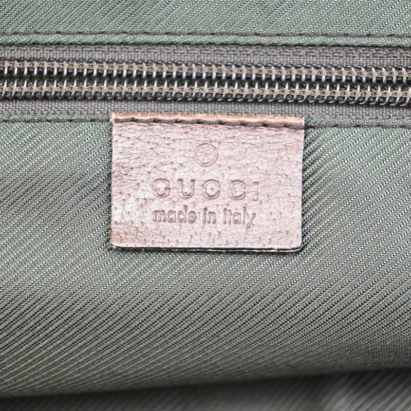 Gucci Handbag GG Sherry Canvas Leather 30ka664