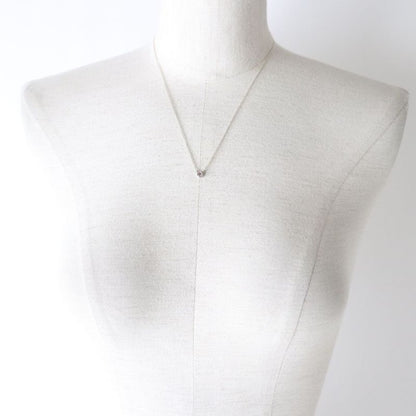 Tiffany & Co Elsa Peretti By-the-yard Ag925 1P Pink Sapphire Necklace Pendant