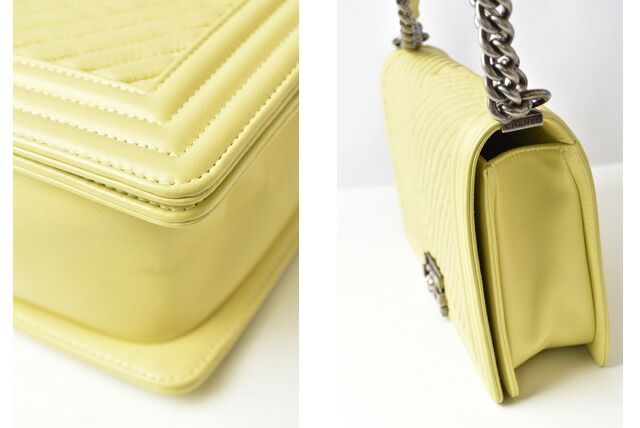 Chanel Chain Shoulder Bag Clutch Bag 2way Chanel Boy Chanel Chablon Lambskin