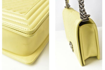 Chanel Chain Shoulder Bag Clutch Bag 2way Chanel Boy Chanel Chablon Lambskin