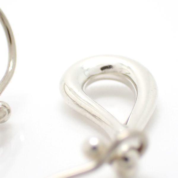 Tiffany & Co Open Tea Dos Lop Earrings 925 Silver Peretti Box Tiffany & Co T&co