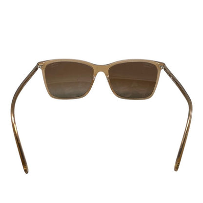 Em0603 Chanel Sunglass Es 5447-a 5517 140 3p Plastic Brown×gold Brown Coco Mark