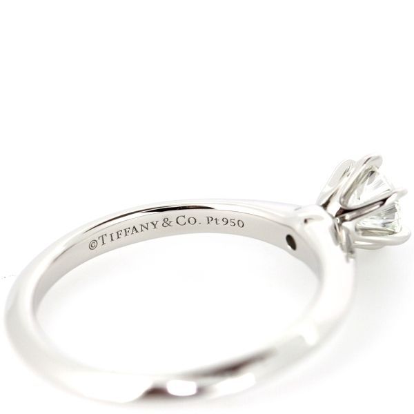Tiffany & Co Solitaire 051ct Diamond Ring I-vvs1-3ex Pt950