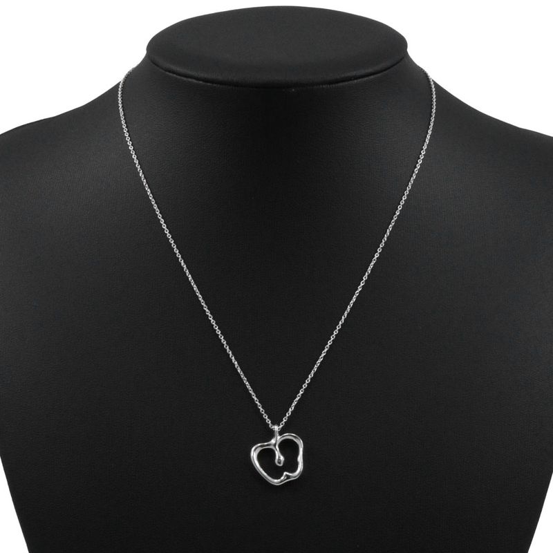 Tiffany & Co Apple Elsa Peretti 925 Silver Ladies 3g Necklace