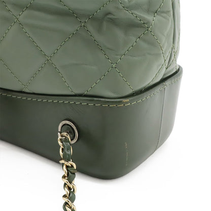 Chanel Gabrielle De Chanel Small Backpack Backpack Chain Shoulder Drawstring
