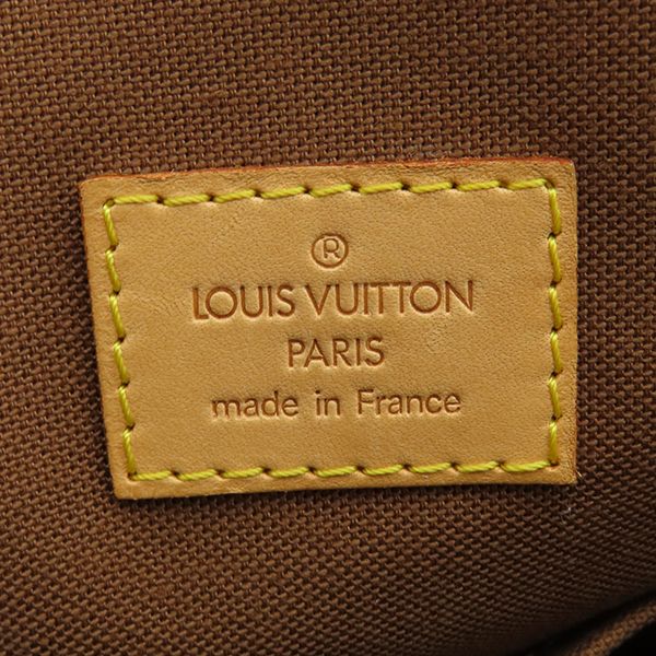 Louis Vuitton Handbag Batignolles Monogram Canvas Monogram Gold Hardware Brown