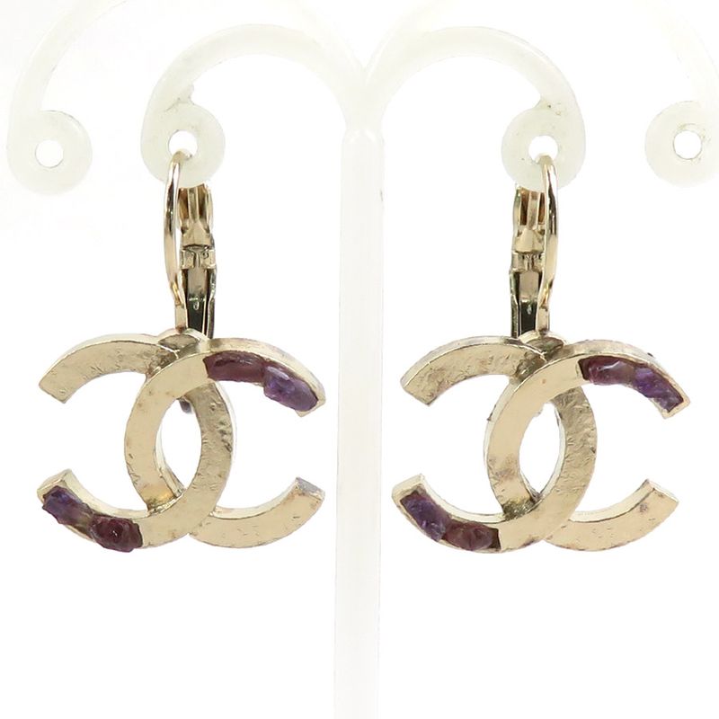 Chanel Earrings Coco Mark