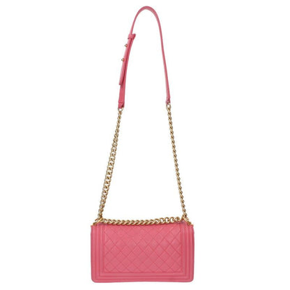 Chanel Boy Chanel 25 Lambskin Chain Shoulder Bag Women