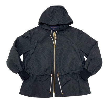 Louis Vuitton Monogram Outer Hoodie Jacket Black