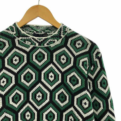 Prada - 2022aw - Wool Cashmere Textile Knit - 48 - Multicolor - Men's