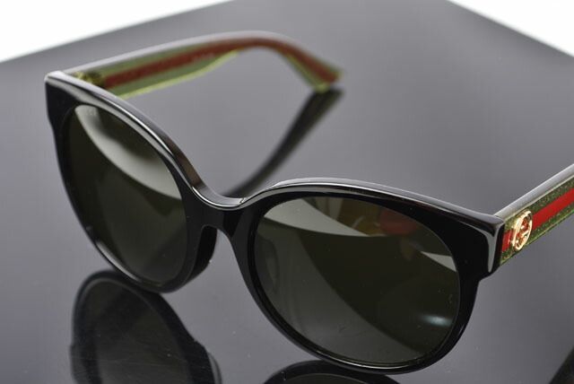 Gucci Sunglasses Eyewear Gucci Sherry Line Gg0035 SA 002 56□20 145 Green Red