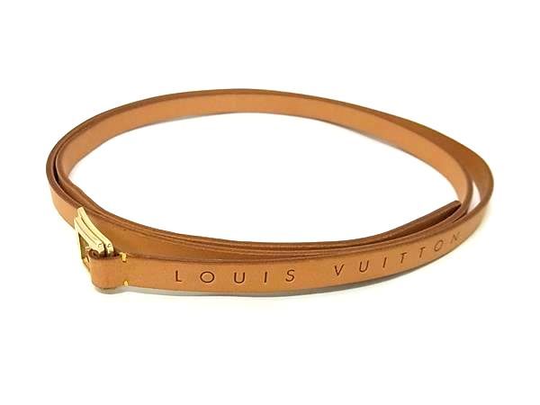 Louis Vuitton M67300 Belt Size M Ladies' Men's Brown Ff3398