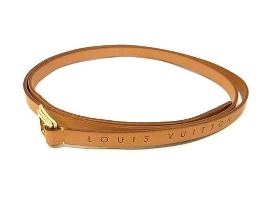 Louis Vuitton M67300 Belt Size M Ladies' Men's Brown Ff3398