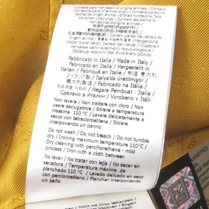 Fendi 2021 Fs0808 100% Silk Logo All Over Zucca Fly Front Long Sleeve Shirt