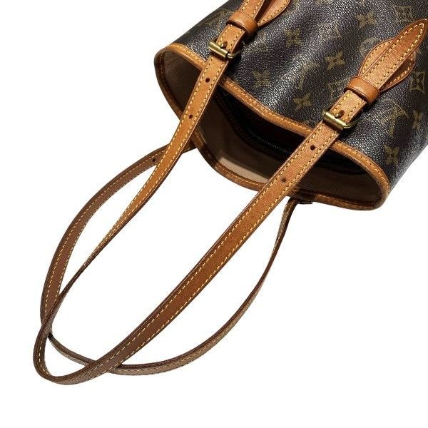 Louis Vuitton Monogram Petit Bucket M42238 Bag Tote Bag Women