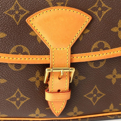 Louis Vuitton Shoulder Bag Sologne Brown Rank A