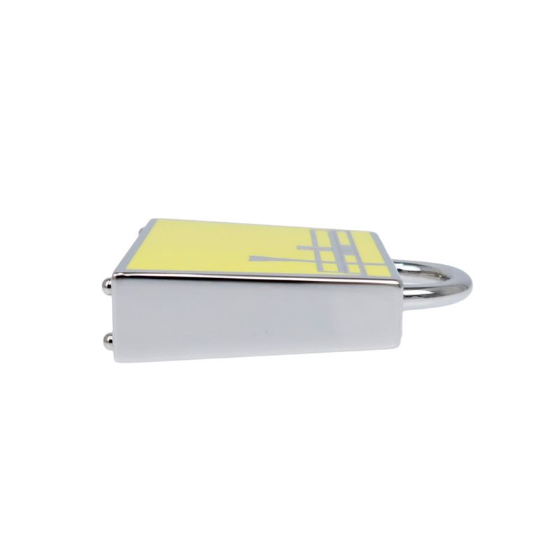 Hermes Curiosity Kelly Charm Yellow-silver- Pendant Top Accessories