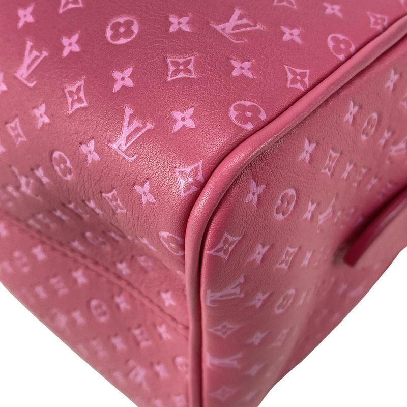 Louis Vuitton Handbag Nanogram Speedy Bandoliere 20 M22286 Rose Leather Cowhide