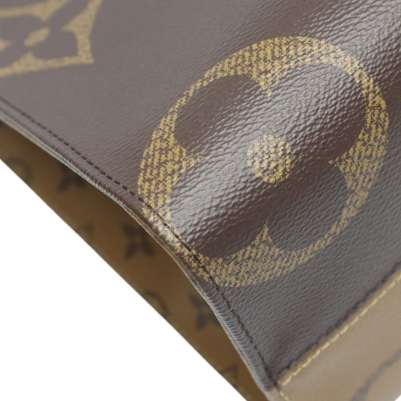 Louis Vuitton M45321 Monogram Tote On-the-go MM Tote Bag Louis Vuitton Brown