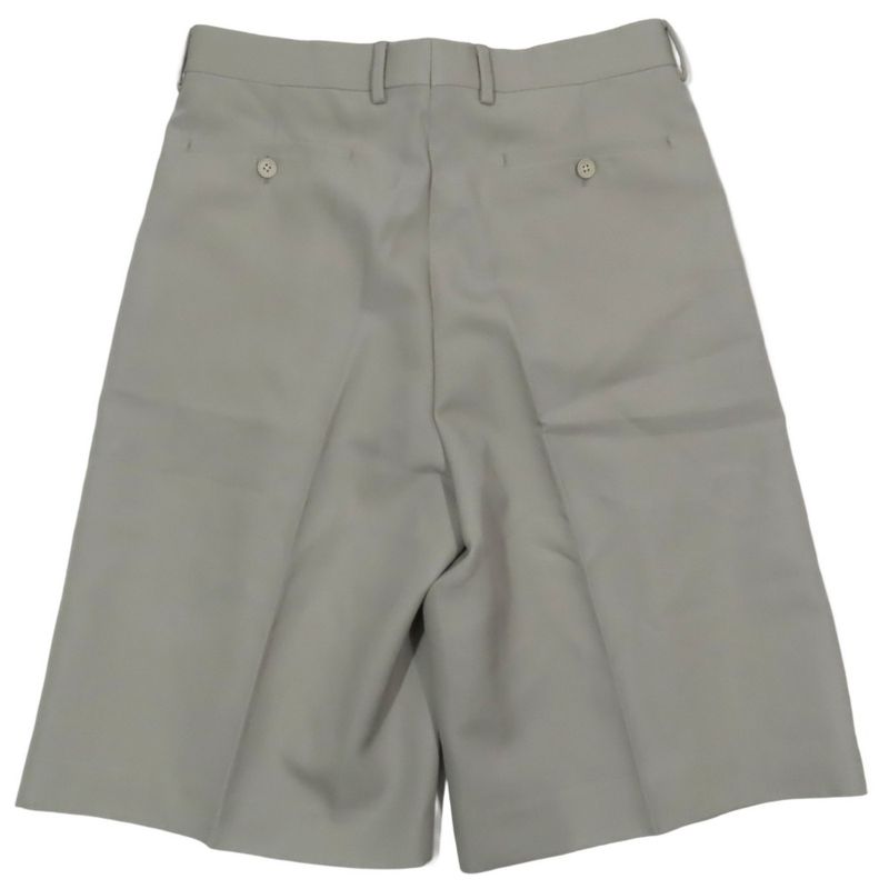 Unused 21aw Fendi Bermuda Pants Slacks Shorts FF Logo Hardware Half Pants 2