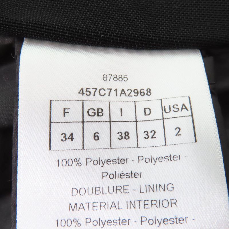 Christian DIOR 457c71a2968 DIOR Alps Oblique Cottoned Puffer Vest Navy Tone 38