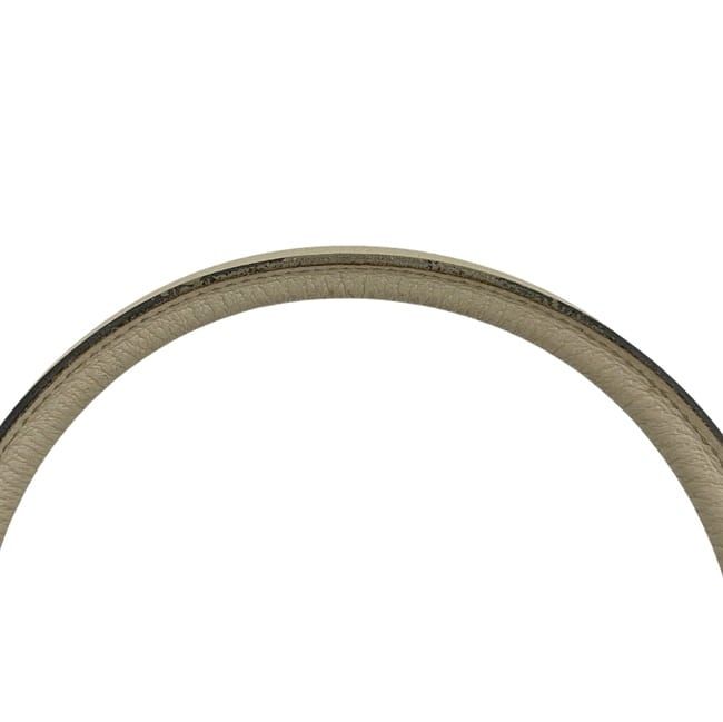 Gucci Mini Boston Bag Beige White Abby 130942 Excellent Condition