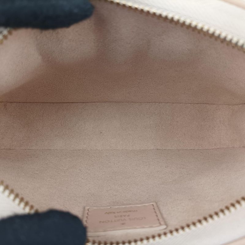 Louis Vuitton Pochette Troca Beige Damier Giant M59048 IC Chip