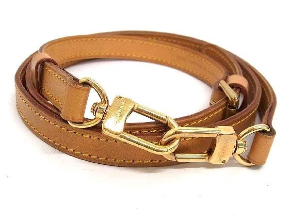 Louis Vuitton Leather Bag Shoulder Strap Shoulder Crossbody Women's