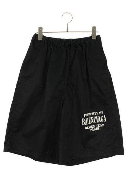 Balenciaga 704719 Tkp24 Wide Baggy Half Pants Men 44