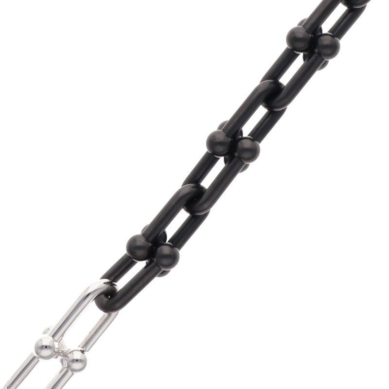 Tiffany & Co Hardwear Hardware Large Link Titanium Bracelet Men's M