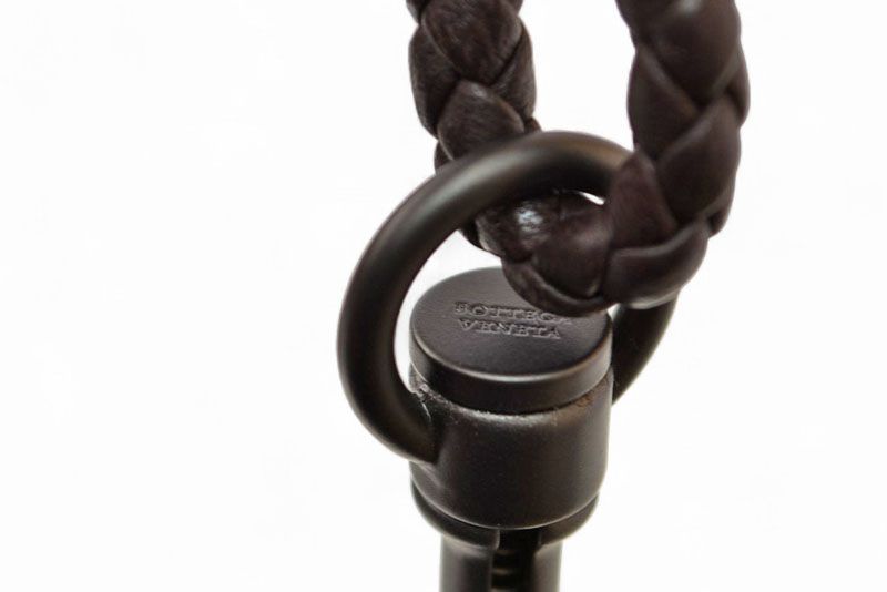 Bottega Veneta Neck Strap Bottega Veneta Intrecciato Dark Brown Never Used