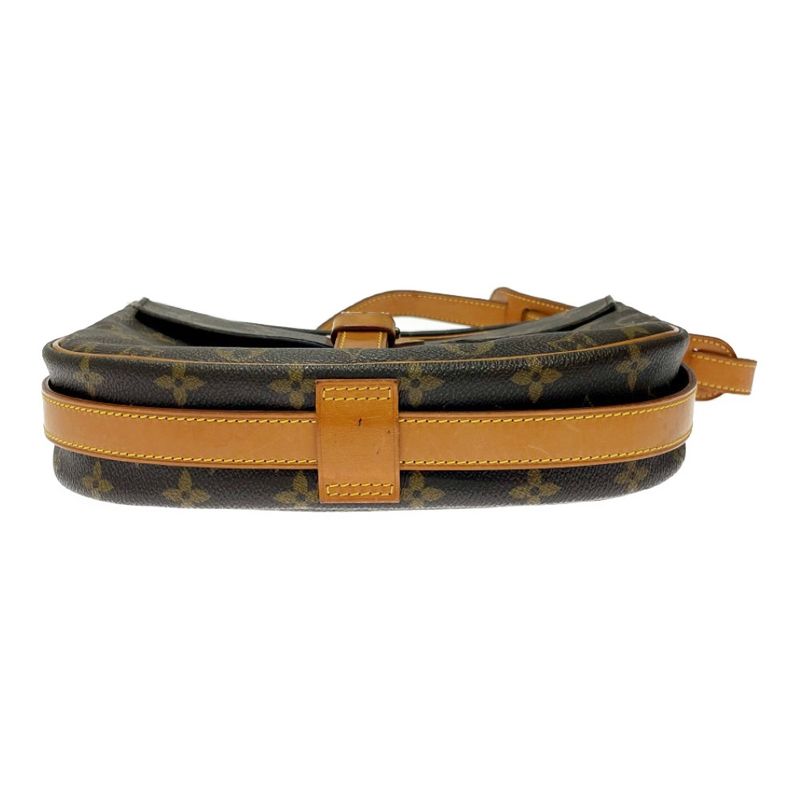 Louis Vuitton M51225 Monogram PVC Genefeuille Shoulder Bag Brown 370413