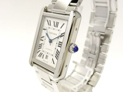 Cartier Tank Solo XL Automatic SS Silver Dial W5200028
