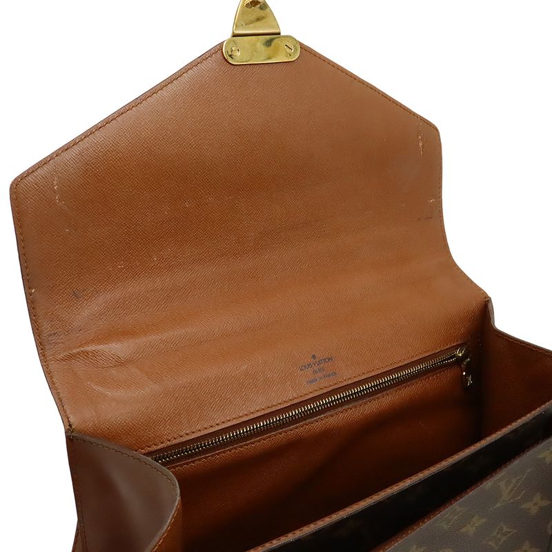 Louis Vuitton Monogram Monceau 28 Second Bag Handbag Business Bag 2WAY Shoulder
