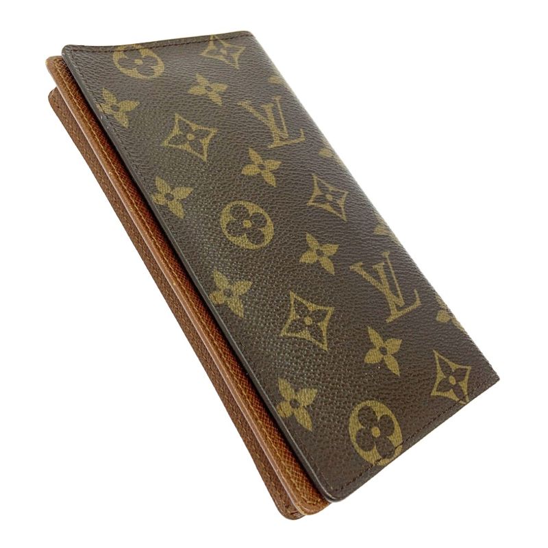 Louis Vuitton M60825 Monogram PVC Porte Cles Di Brown 403703 Long Wallet