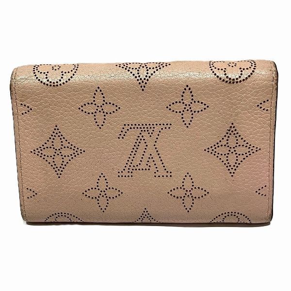 Louis Vuitton Monogram Mahina Portmonnais Anae M64050 Wallet Coin Case Women