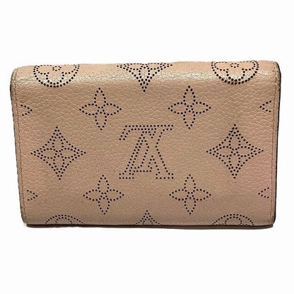 Louis Vuitton Monogram Mahina Portmonnais Anae M64050 Wallet Coin Case Women
