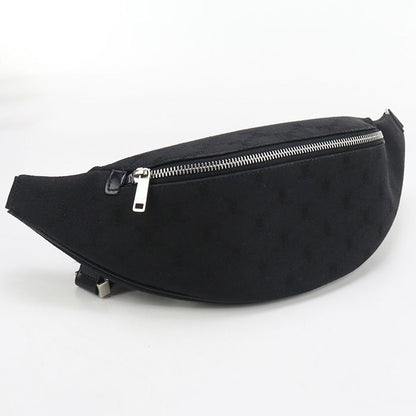 Celine Belt Bag Triomphe Jacquard Body Bag Canvas Men's
