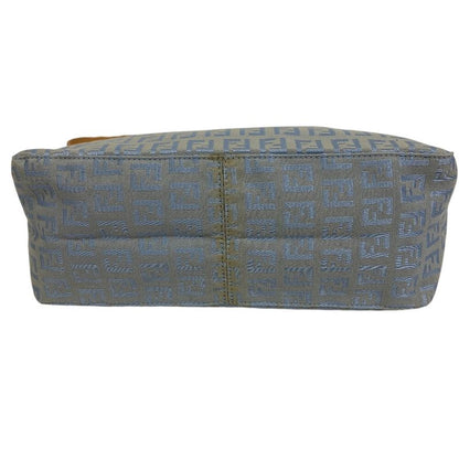 Fendi Accessory Pouch Zucchino Shoulder Bag Oblique Shoulder Brand Ladies Blue