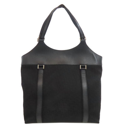 Christian DIOR Trotter Pattern Handbag Canvas Women