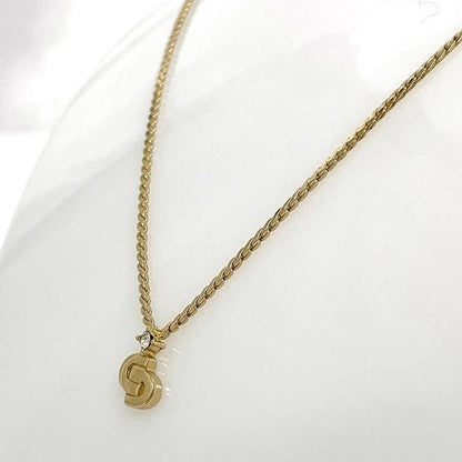 Christian Dior Necklace Ec22690 Gold Excellent Condition GP