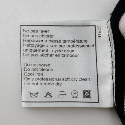 Chanel Sport Line Summer Knit P21361v01278 Cotton Black/pink 03P Ladies Short