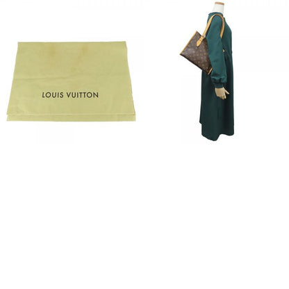 Louis Vuitton Tote Bag Popincourt O M40007 Monogram Nubuck Brown Gold Hardware