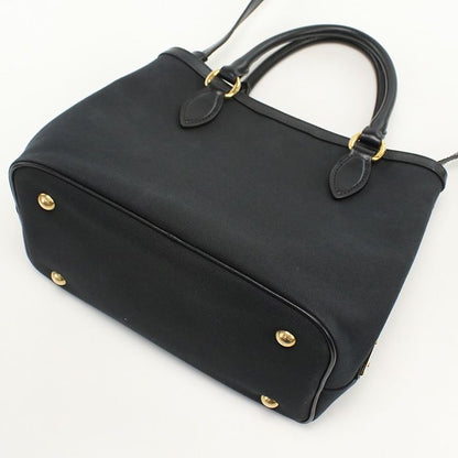 Prada 2WAY 1ba172 UCW F0002 Tote Bag Canvas Scuff Deuce