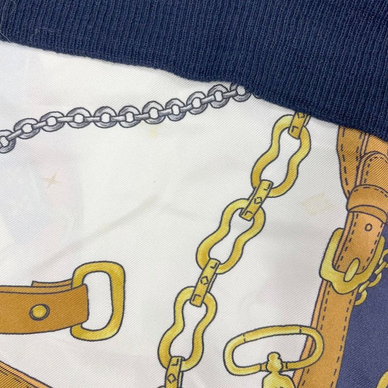 Louis Vuitton Silk Scarf Docking Knit Sweater Fakd130nn Navy S