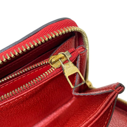 Louis Vuitton Monogram Empreinte Zippy Wallet M63691 Scarlet