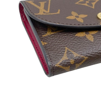 Louis Vuitton Coin Case Portmonnaie Rosalie M41939 Monogram Fuchsia Pink Louis