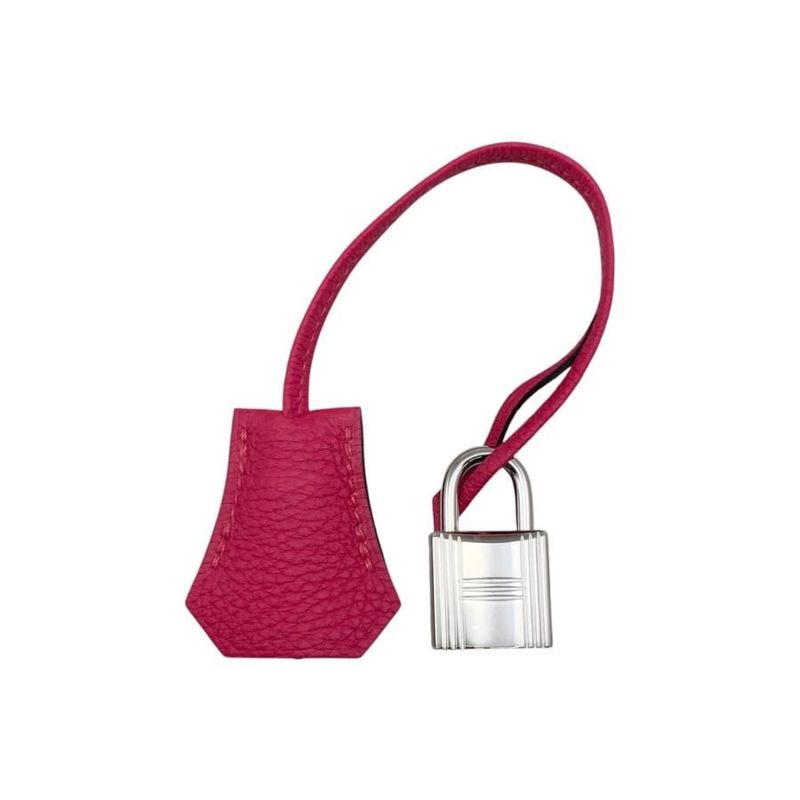 Hermes Handbag Birkin 25 K Engraved Togo Rose Mexico Pink Silver Hardware Hermes