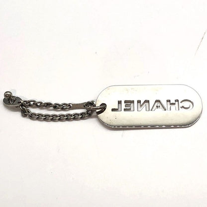 Chanel Bag Charm Silver Color Used 005985